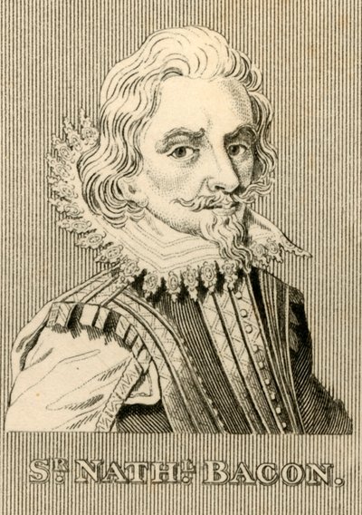 Sir Nathaniel Bacon, 1647-1676, 1830. av Unbekannt