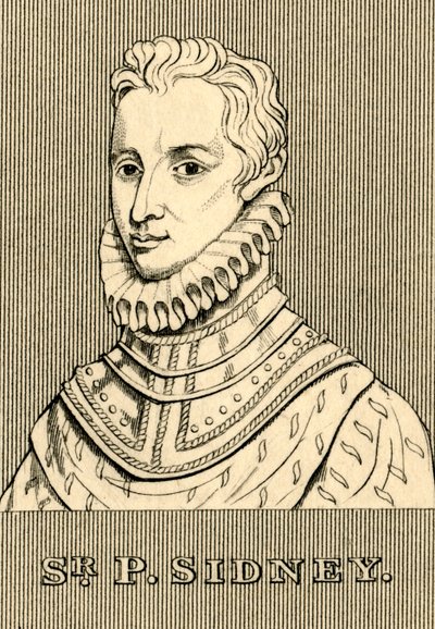 Sir P. Sidney, 1554-1586, 1830. av Unbekannt