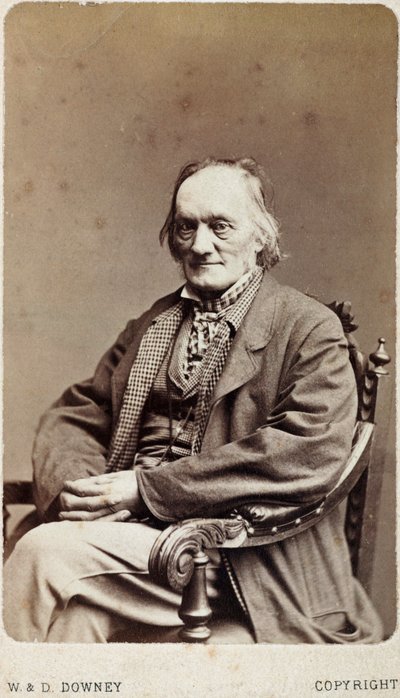Sir Richard Owen, engelsk naturforskare och paleontolog, ca 1880 av Unbekannt