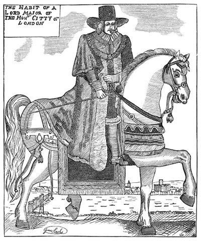 Sir Robert Titchborne, borgmästare i London c1656 1886 av Unbekannt