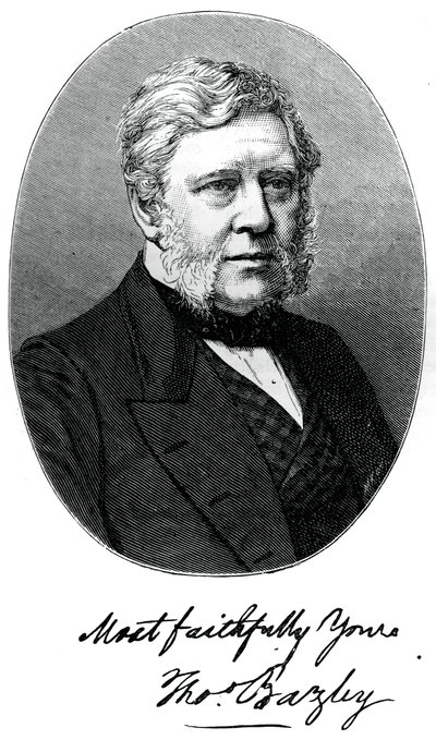 Sir Thomas Bazley, 1st Baronet, brittisk tillverkare och politiker, c1880 av Unbekannt