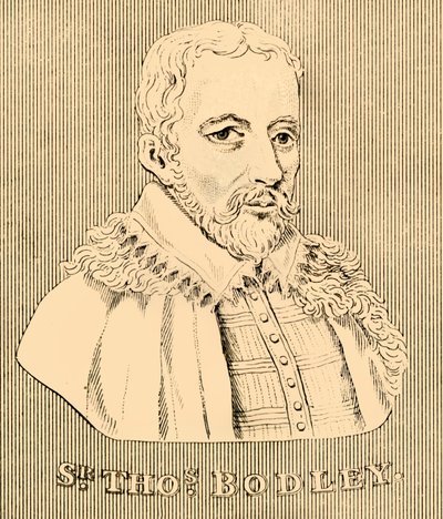 Sir Thomas Bodley, 1545-1613, 1830. av Unbekannt