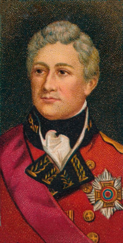 Sir Thomas Picton 1758-1815, brittisk soldat, 1812. 1912 av Unbekannt