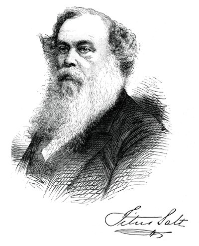 Sir Titus Salt, brittisk tillverkare och välgörare, c1880 av Unbekannt