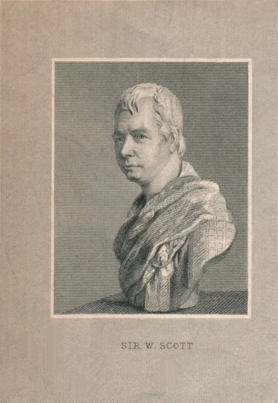 Sir Walter Scott, 1800-talet. av Unbekannt