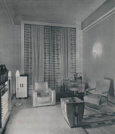 Vardagsrummet, 1933. av Unbekannt