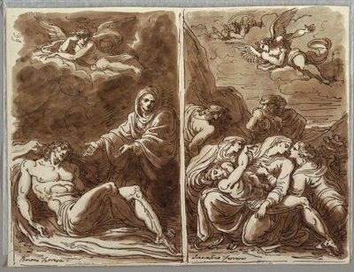 Sketchbook Folio, Klagesång över kroppen av Unbekannt