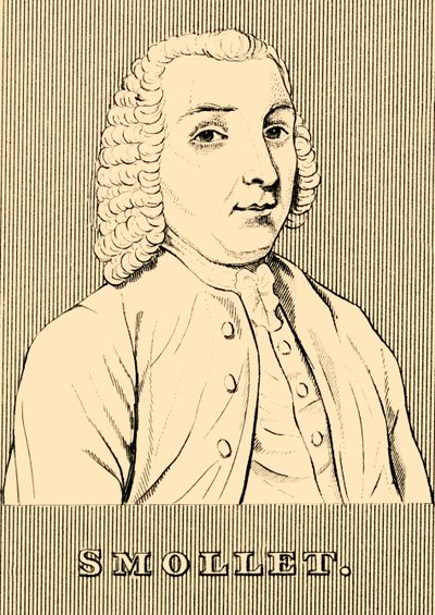 Smollet, 1721-1771, 1830. av Unbekannt