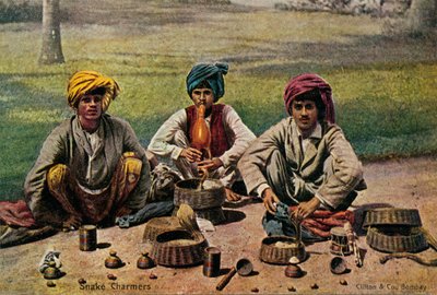 Snake Charmers, c1910. av Unbekannt