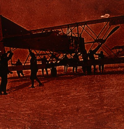 Snömanövrar, c1914-c1918 av Unbekannt