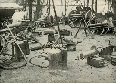 Några byten av slagfältet, 1919. av Unbekannt