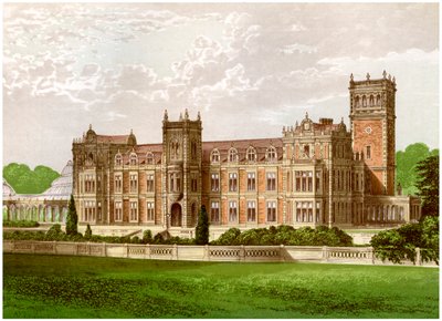 Somerleyton, Suffolk, hem för Baronet Crossley, c1880 av Unbekannt