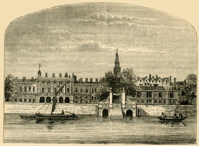 Somerset hus och trappor, 1881. av Unbekannt