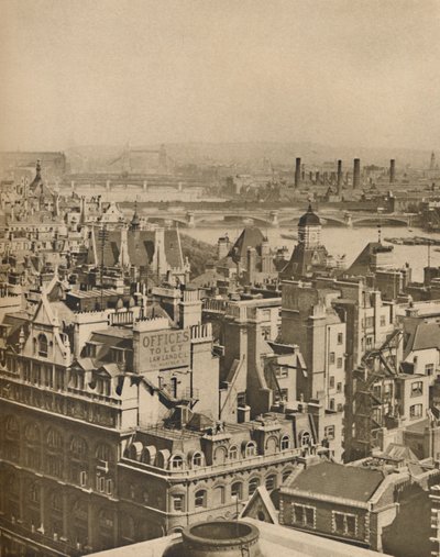 Utsikt mot sydost från Bush House så långt som till Blackheath, c1935. av Unbekannt
