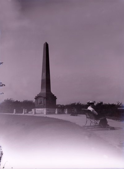 South African War Memorial, Plymouth, Devon, c1910. av Unbekannt