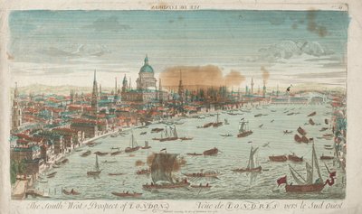 Southwest Prospect of London, 1760. av Unbekannt