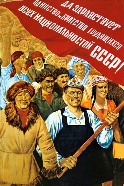 Sovjetisk politisk affisch, 1934 av Unbekannt