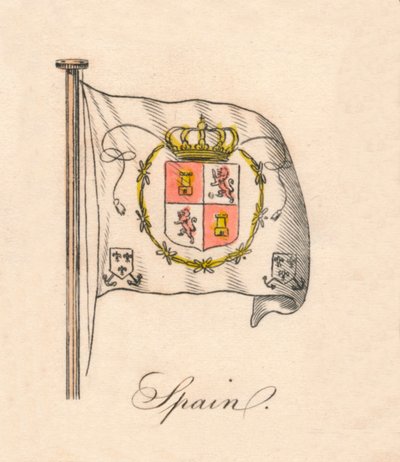 Spanien, 1838 av Unbekannt
