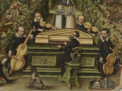 Spinetlock av Lucas Friedrich Behaim von Schwartzbach, 1619 av Unbekannt