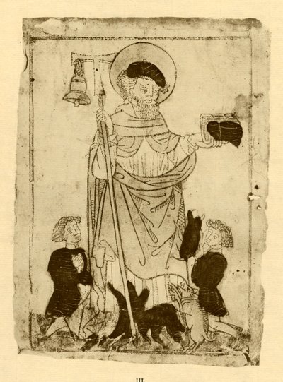 St. Antonius Eremiten, 1915. av Unbekannt