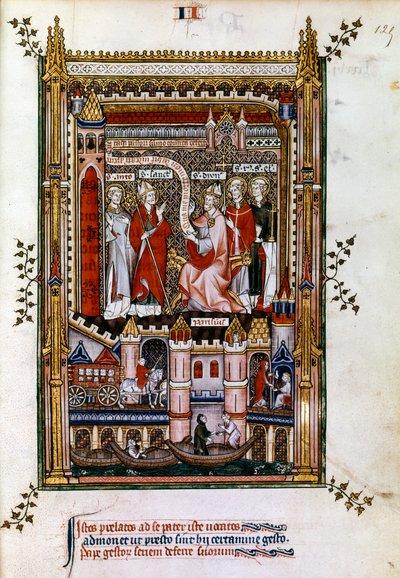 St Denis, 1317 av Unbekannt