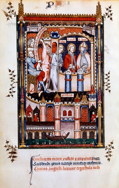St Denis i kedjor, 1317 av Unbekannt