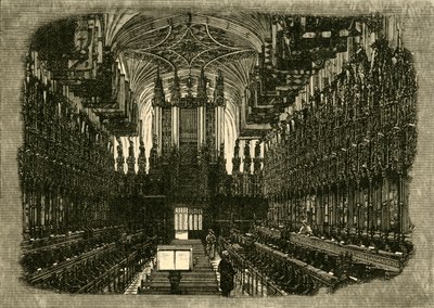 St. Georges Chapel, Windsor, 1898. av Unbekannt