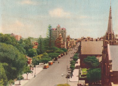 St. Georges terrass, tittar västerut, c1947. av Unbekannt
