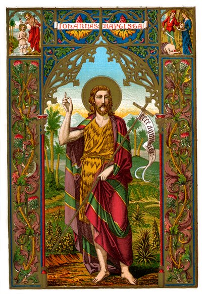 Johannes Döparen, 1886 av Unbekannt