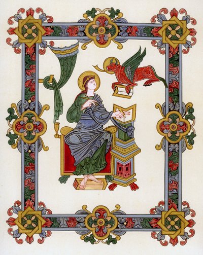 St Luke, 1010-1020 av Unbekannt