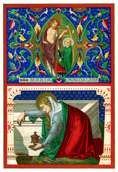 Sankta Maria Magdalena, 1886 av Unbekannt