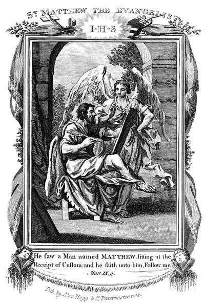 Evangelisten St Matteus, c1808 av Unbekannt