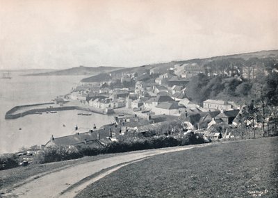 St. Mawes – Visar hamnen och slottet, 1895 av Unbekannt