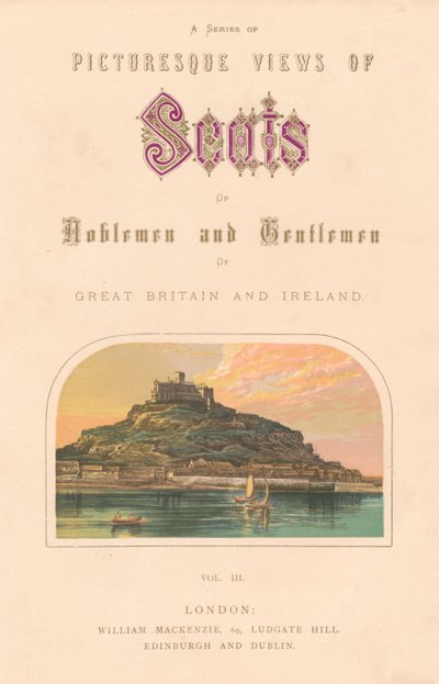 St Michaels Mount, c1880. av Unbekannt