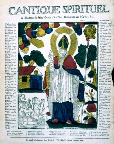 St Nicholas, 1800-talet av Unbekannt