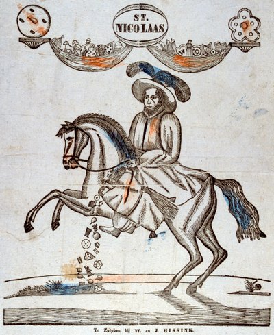 St Nicholas, 1800-talet av Unbekannt