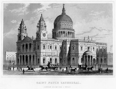 St Pauls Cathedral, City of London av Unbekannt