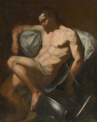 St Sebastian av Unbekannt