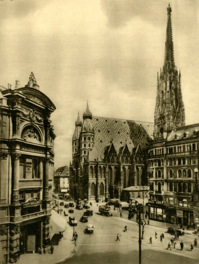 St Stephens Cathedral, Wien, Österrike, c1935. av Unbekannt