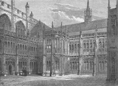 St Stephens Cloisters, 1897 av Unbekannt