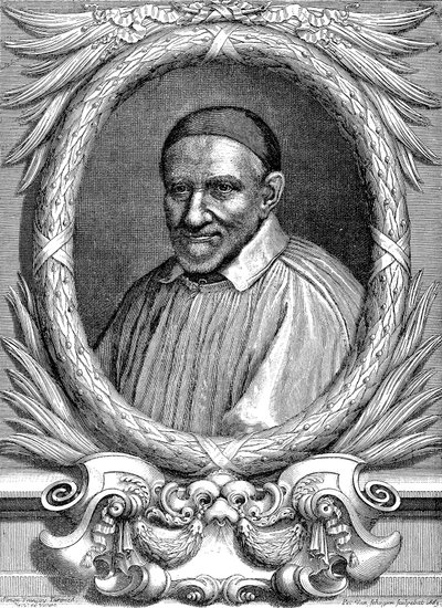 St Vincent de Paul, fransk präst och filantrop, 1663 av Unbekannt