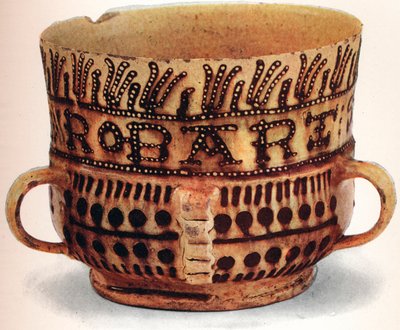 Staffordshire Slip Ware, 1909, 1914 av Unbekannt