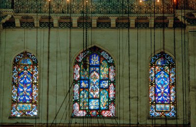 Fönster i målat glas, Suleymaniye-moskén, 1557 av Unbekannt