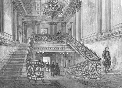 Trappa i Northumberland House, 1897 av Unbekannt