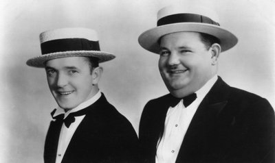 Stan Laurel 1890-1965 och Oliver Hardy 1892-1957, 1900-talet av Unbekannt