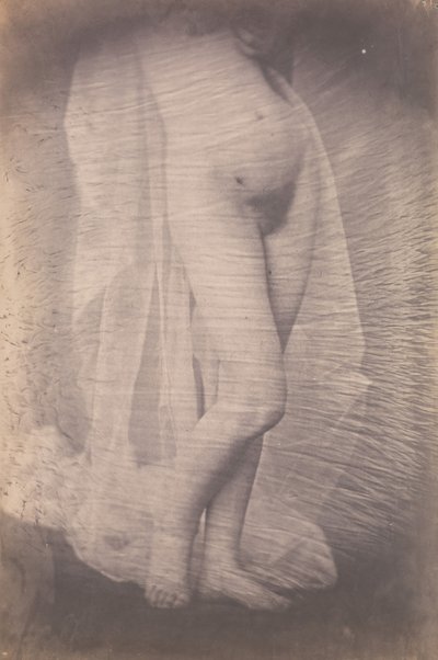 [stående kvinna naken], ca. 1856. av Unbekannt