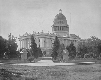 State Capitol, Sacramento, Kalifornien, c1897. av Unbekannt
