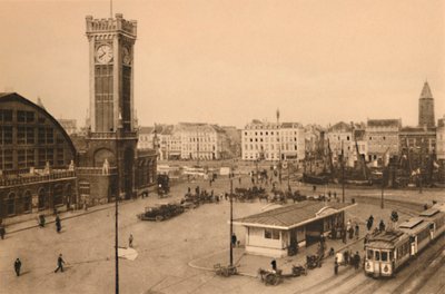 Stationsplats, c1928 av Unbekannt