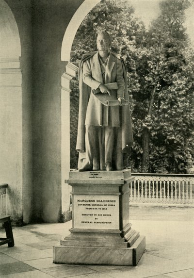 Staty av Lord Dalhousie, 1925. av Unbekannt