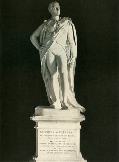 Staty av Lord Wellesley, 1925. av Unbekannt
